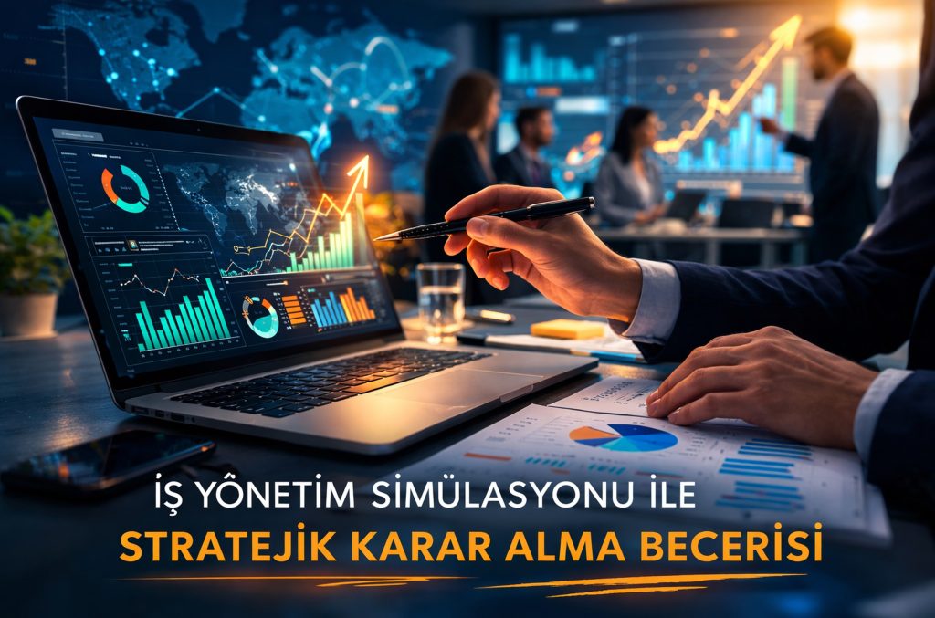 iş yönetim simülasyonu ile stratejik karar alma